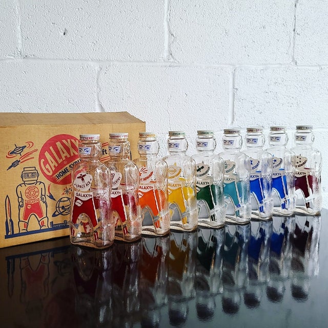 Galaxy Spacemen Bottles | JoRetro Vintage Market
