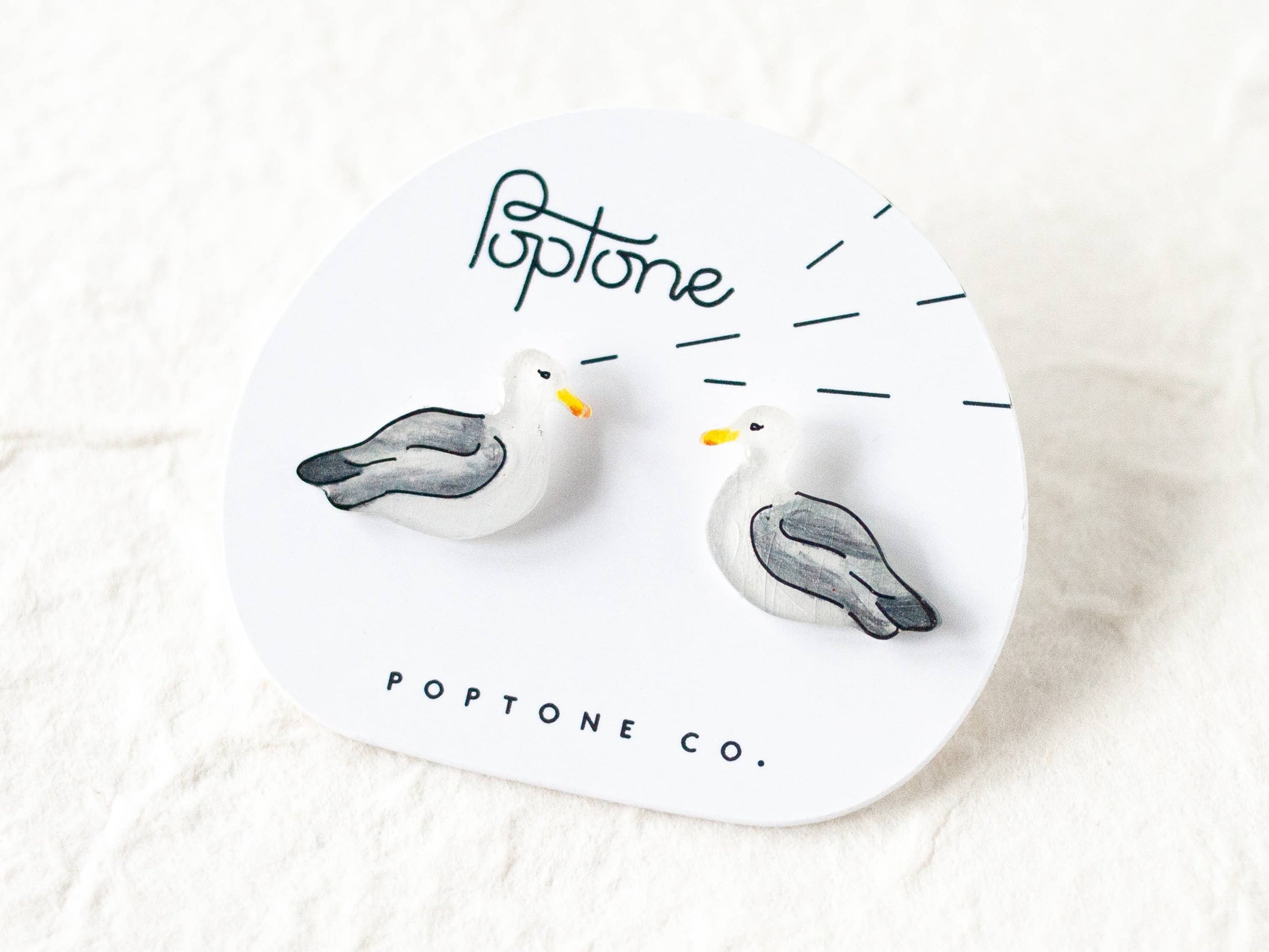 Seagull earrings sales