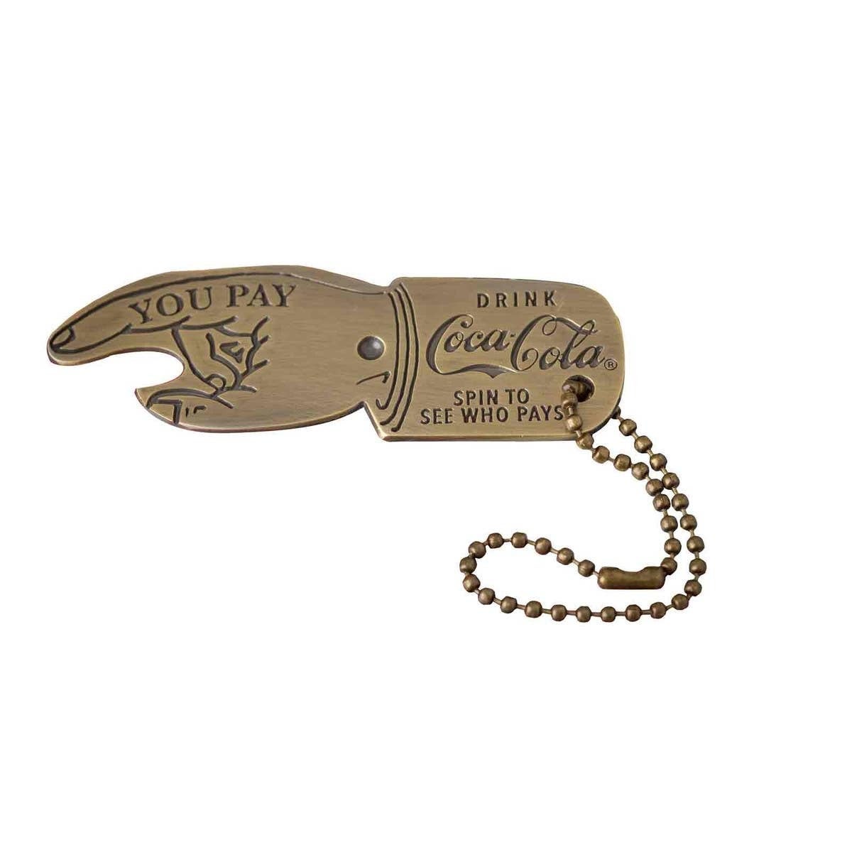 gold coca cola spinner