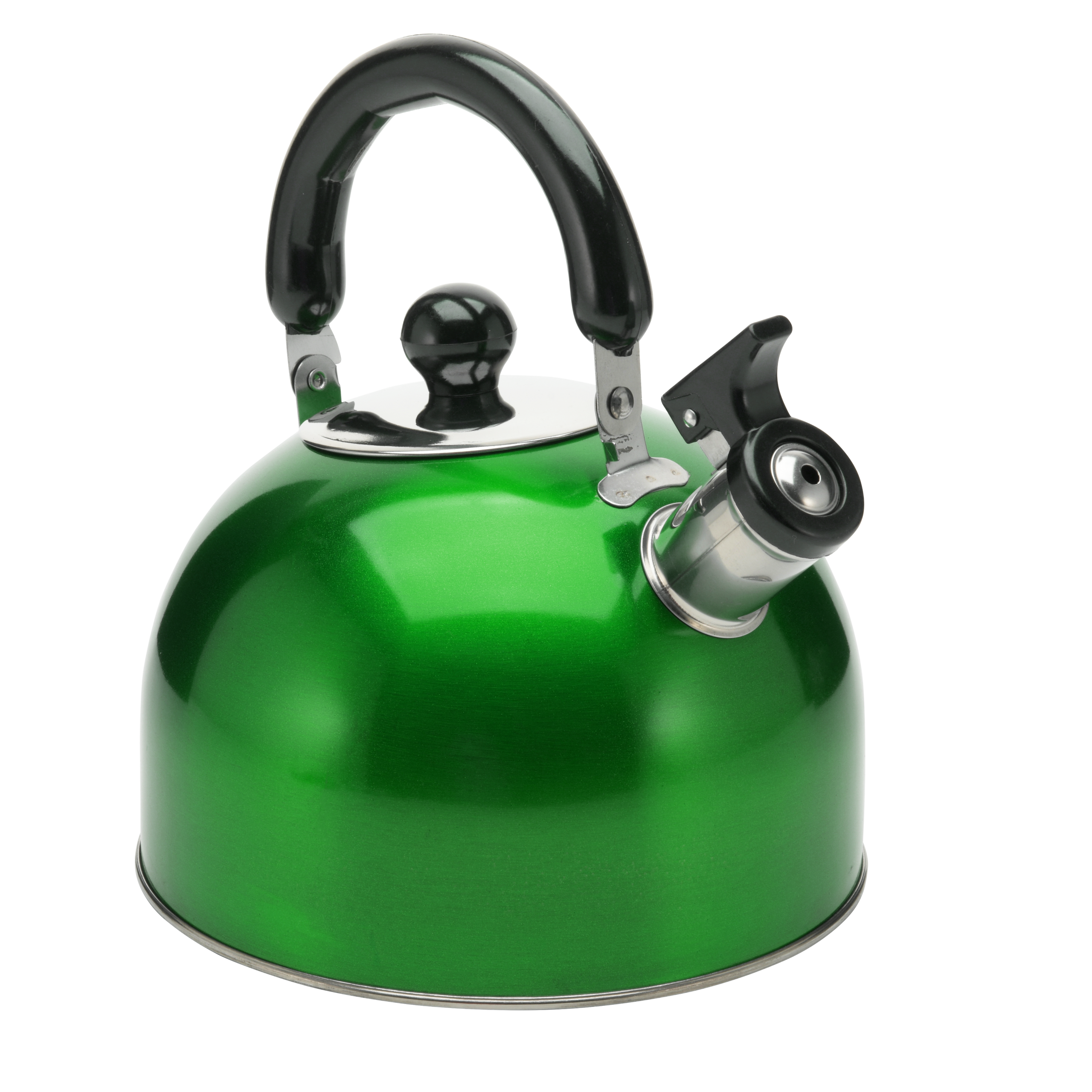 Olive Whistling Tea Kettle